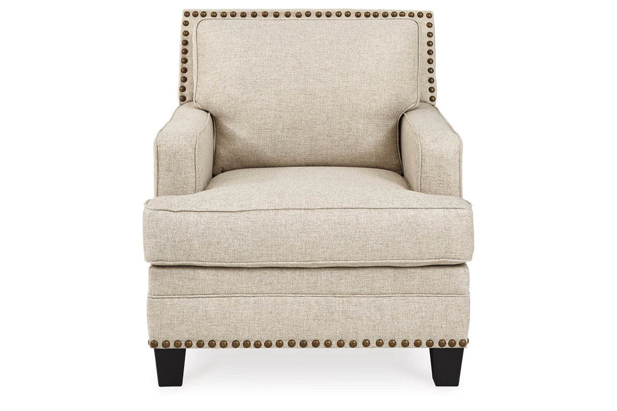 Claredon Linen Sofa, Loveseat and Chair from Ashley - Luna Furniture