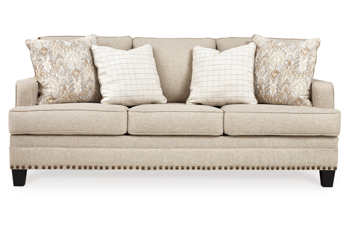 Claredon Linen Sofa and Chair from Ashley - Luna Furniture