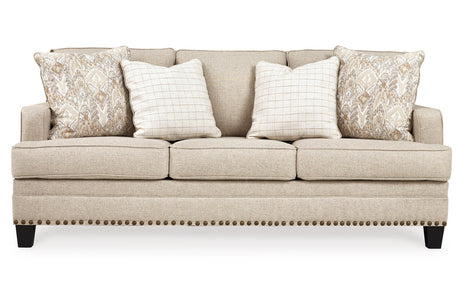 Claredon Linen Sofa and Chair from Ashley - Luna Furniture