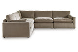 Sophie Cocoa 5-Piece Sectional -  Ashley - Luna Furniture