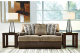 Alesbury Chocolate Sofa and Loveseat -  Ashley - Luna Furniture