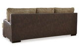 Alesbury Chocolate Sofa and Loveseat -  Ashley - Luna Furniture