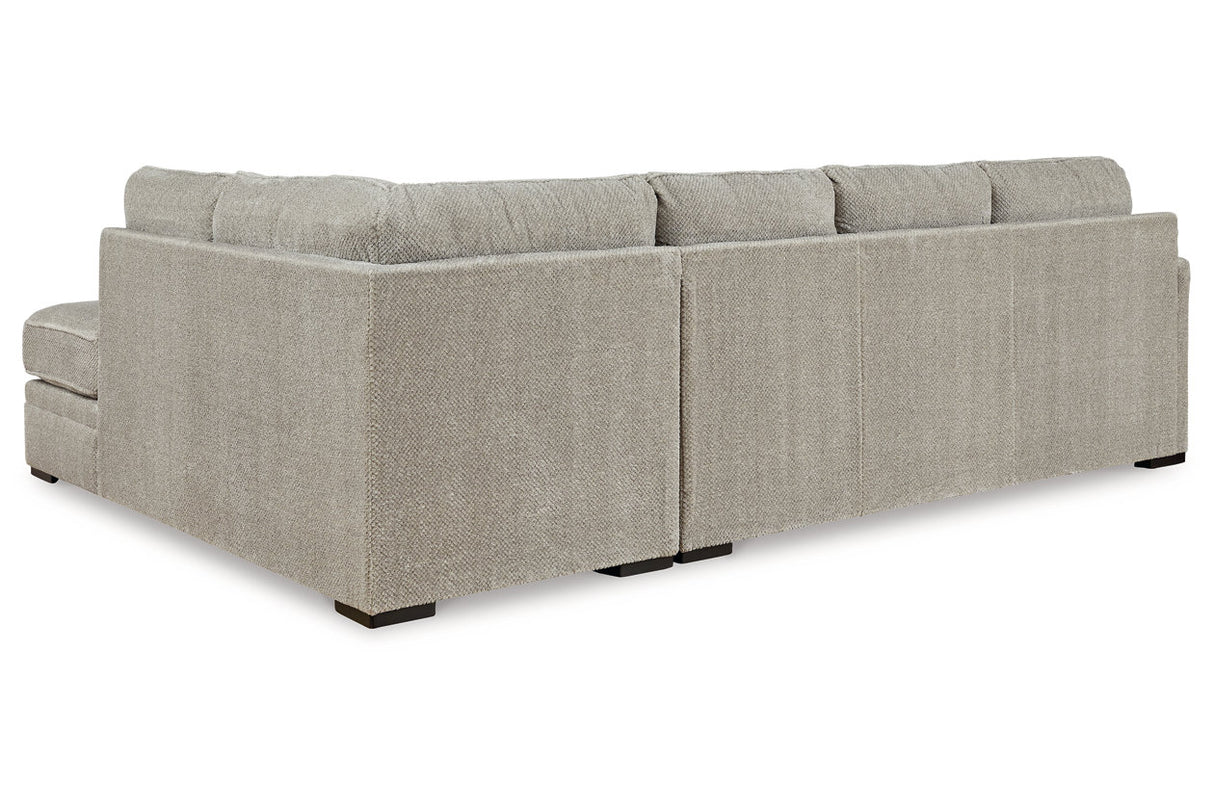 Calnita Sisal 2-Piece Sectional with Chaise -  Ashley - Luna Furniture