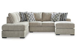 Calnita Sisal 2-Piece Sectional with Chaise -  Ashley - Luna Furniture