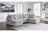 Gabyleigh Nickel 2-Piece Sectional with Chaise -  Ashley - Luna Furniture