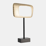 21.75" Aluminum Rhombus On Stand, Gold, Kd - 13767-02