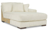 Lindyn Ivory 6-Piece Sectional with Chaise and Ottoman -  Ashley - Luna Furniture