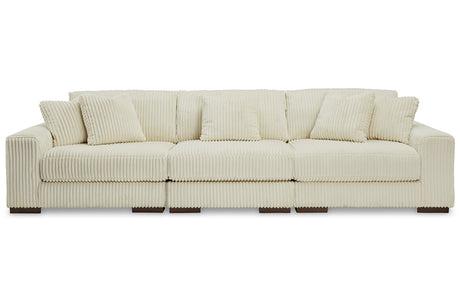 Lindyn Ivory 3-Piece Sectional Sofa -  Ashley - Luna Furniture