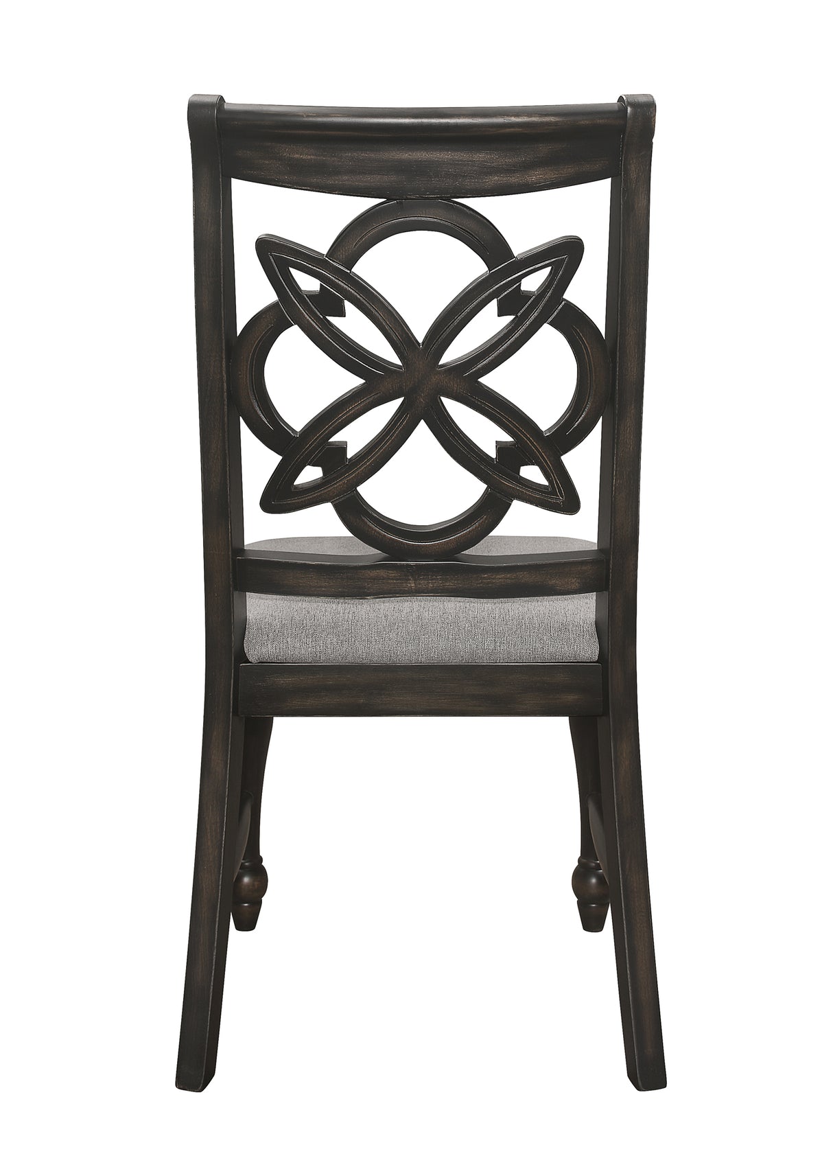 Hilara Espresso/Brown Dining Chair, Set of 2 -  Crown Mark - Luna Furniture