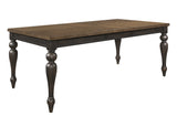 Hilara Espresso/Brown Extendable Dining Table -  Crown Mark - Luna Furniture