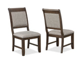 Tarin Brown Dining Chair, Set of 2 -  Crown Mark - Luna Furniture