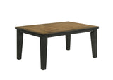 Bardstown Charcoal/Wheat Extendable Dining Set -  Crown Mark - Luna Furniture