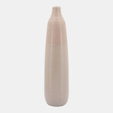 22"h Bottle Vase, Blush from Sagebrook Home - Luna Furniture