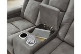 Next-Gen DuraPella Slate Power Reclining Sofa and Loveseat -  Ashley - Luna Furniture