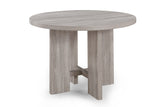 Amara Driftwood 5-Piece Round Dining Set from Crown Mark - Luna Furniture