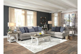 Havalance Gray/White Lift-Top Coffee Table and 2 Ends -  Ashley - Luna Furniture