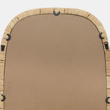 22x34 Rectangular Mirror, Brown - 17108