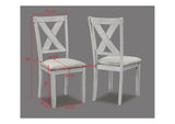 Clara Driftwood Dining Set -  Crown Mark - Luna Furniture