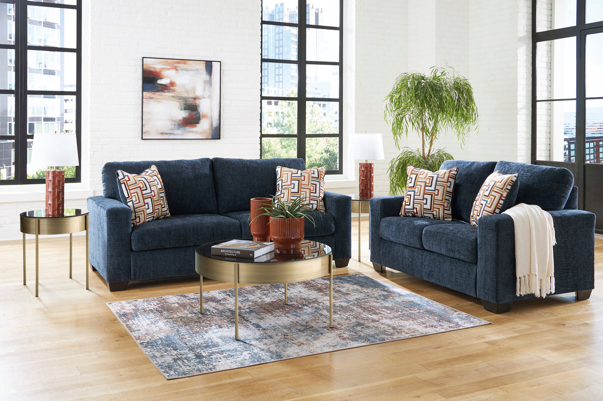 Aviemore Ink Living Room Set from Ashley - Luna Furniture