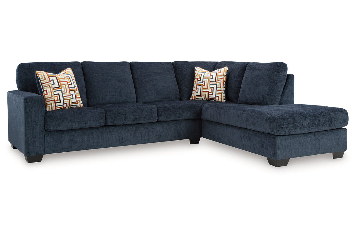 Aviemore Ink 2-Piece Sectional with Chaise -  Ashley - Luna Furniture