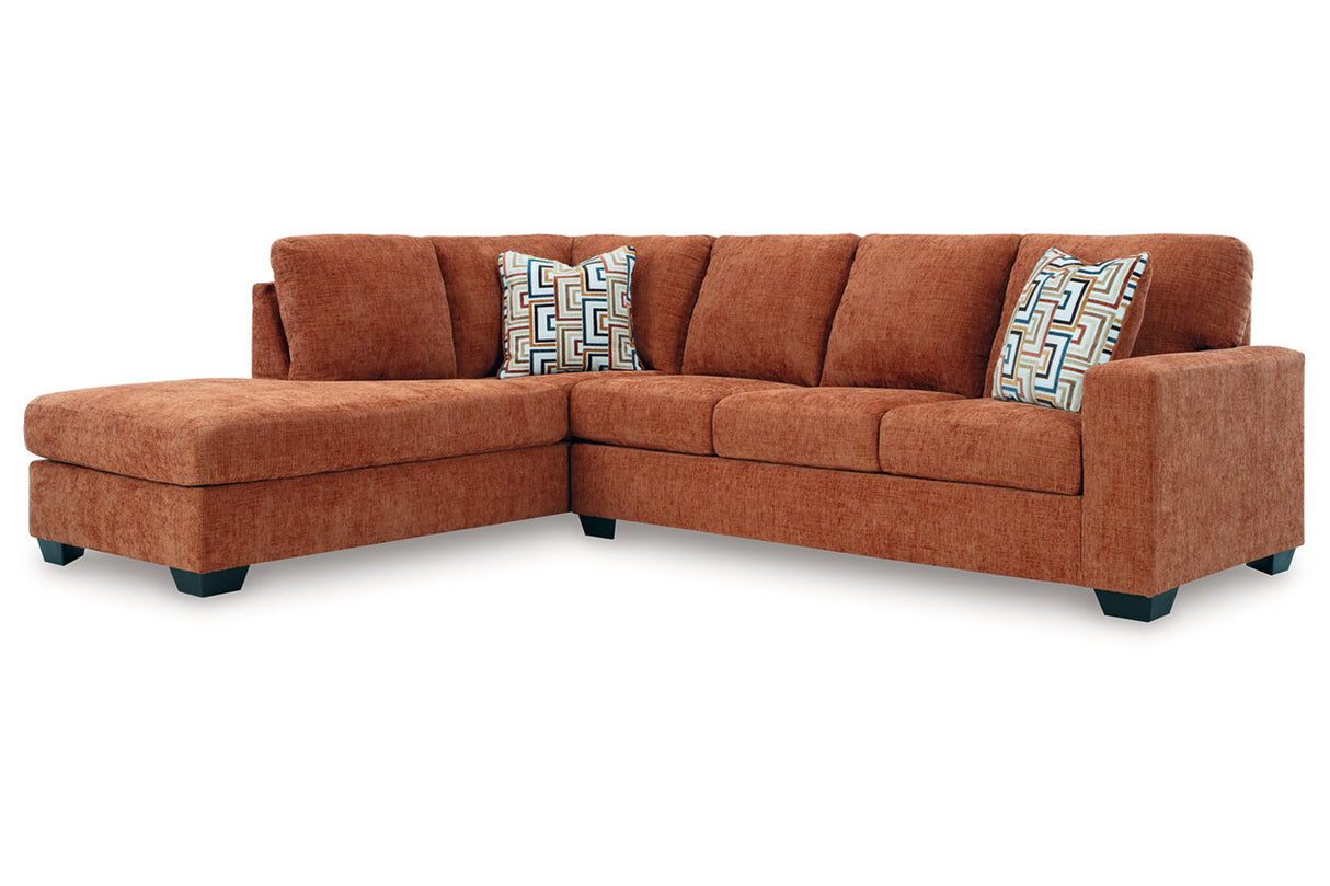 Aviemore Spice 2-Piece Sectional with Chaise -  Ashley - Luna Furniture