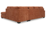 Aviemore Spice 2-Piece Sectional with Chaise -  Ashley - Luna Furniture