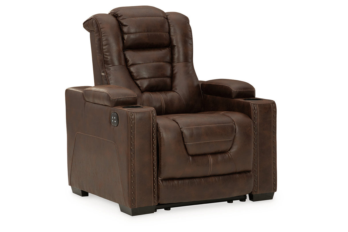 Owner's Box Thyme Power Reclining Sofa, Loveseat and Recliner -  Ashley - Luna Furniture