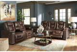 Owner's Box Thyme Power Reclining Sofa and Loveseat from Ashley - Luna Furniture