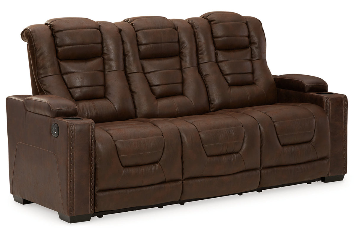 Owner's Box Thyme Power Reclining Sofa and Loveseat from Ashley - Luna Furniture