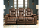 Owner's Box Thyme Power Reclining Sofa, Loveseat and Recliner -  Ashley - Luna Furniture