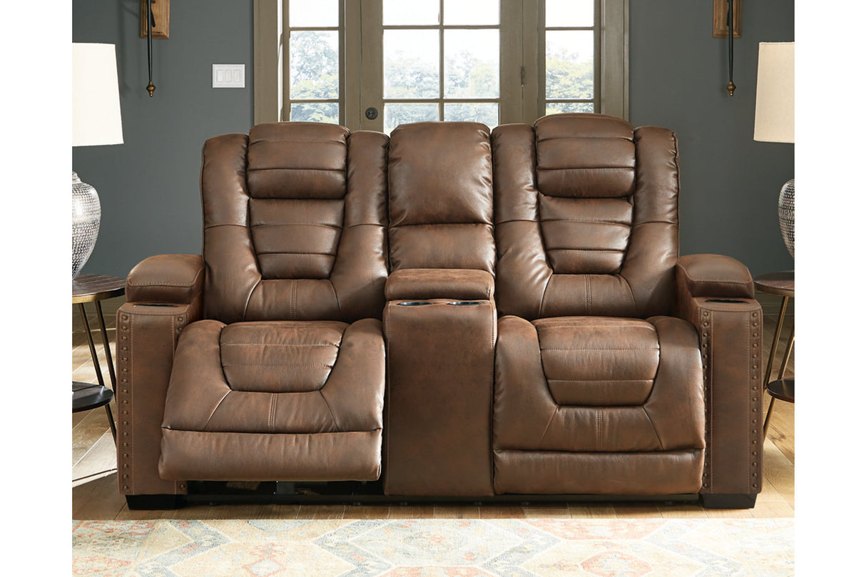 Owner's Box Thyme Power Reclining Sofa, Loveseat and Recliner -  Ashley - Luna Furniture