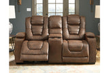 Owner's Box Thyme Power Reclining Sofa, Loveseat and Recliner -  Ashley - Luna Furniture