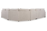 Ballyton Sand 4-Piece Sectional -  Ashley - Luna Furniture