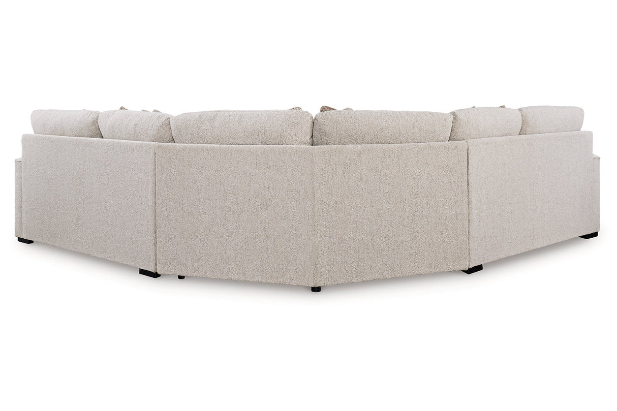 Ballyton Sand 3-Piece Sectional -  Ashley - Luna Furniture