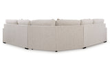 Ballyton Sand 3-Piece Sectional -  Ashley - Luna Furniture