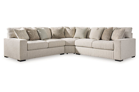 Ballyton Sand 3-Piece Sectional -  Ashley - Luna Furniture