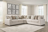 Ballyton Sand 3-Piece Sectional -  Ashley - Luna Furniture