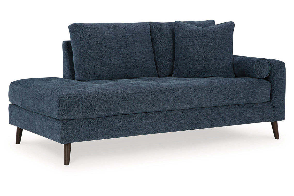 Bixler Navy Sofa and Chaise -  Ashley - Luna Furniture