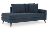 Bixler Navy Sofa and Chaise -  Ashley - Luna Furniture