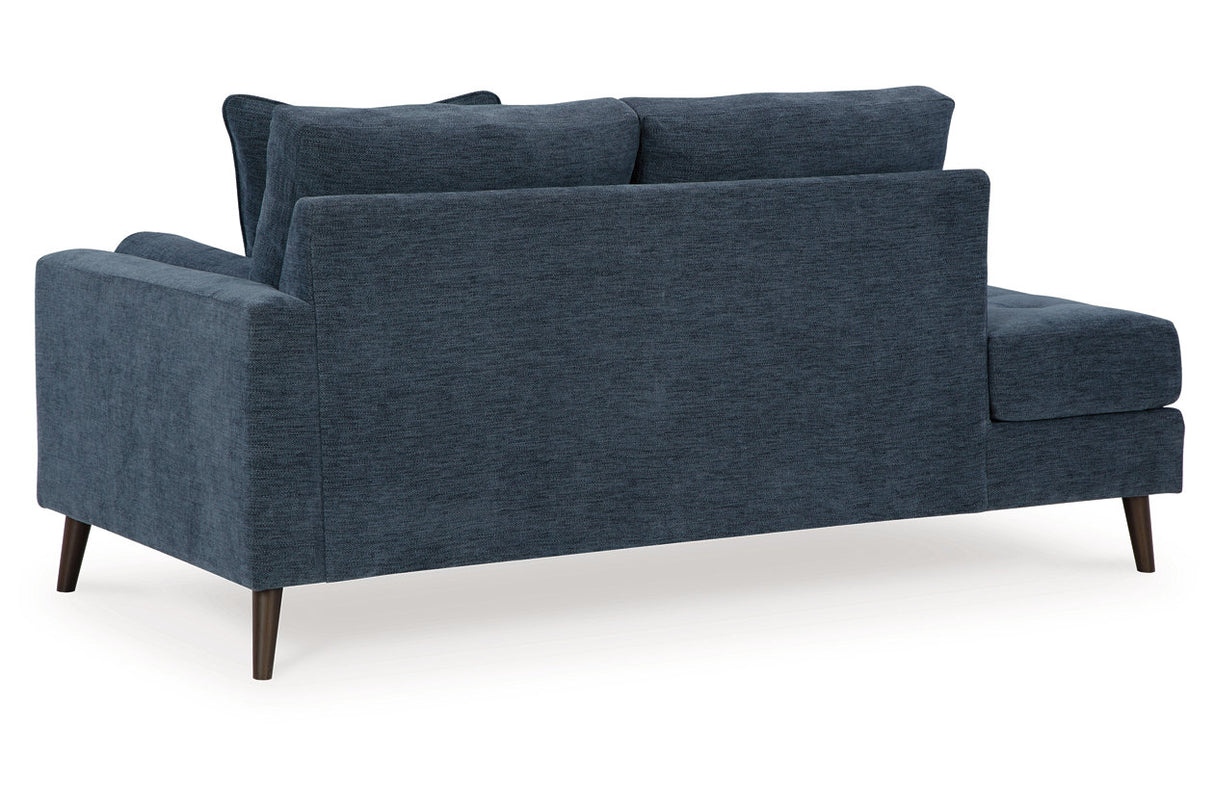 Bixler Navy Sofa and Chaise -  Ashley - Luna Furniture