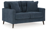 Bixler Navy Sofa, Loveseat and Chair -  Ashley - Luna Furniture