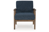 Bixler Navy Sofa, Loveseat and Chair -  Ashley - Luna Furniture