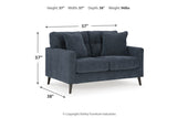 Bixler Navy Sofa, Loveseat and Chair -  Ashley - Luna Furniture