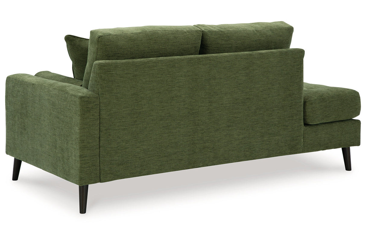 Bixler Olive Sofa and Chaise -  Ashley - Luna Furniture