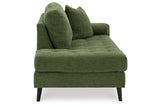 Bixler Olive Sofa and Chaise -  Ashley - Luna Furniture