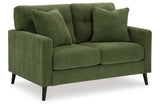 Bixler Olive Sofa, Loveseat and Chair -  Ashley - Luna Furniture