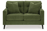 Bixler Olive Sofa, Loveseat and Chair -  Ashley - Luna Furniture