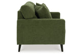 Bixler Olive Sofa, Loveseat and Chair -  Ashley - Luna Furniture