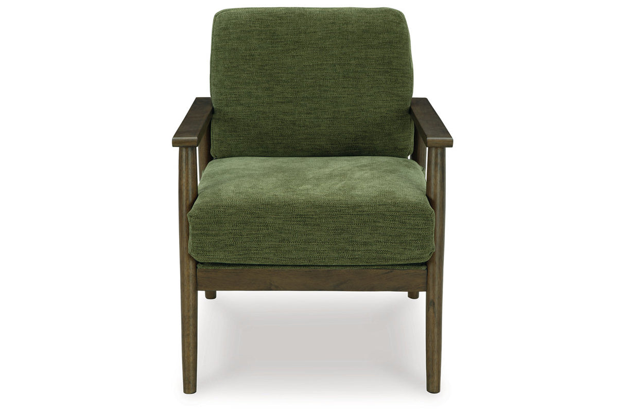 Bixler Olive Sofa, Loveseat and Chair -  Ashley - Luna Furniture