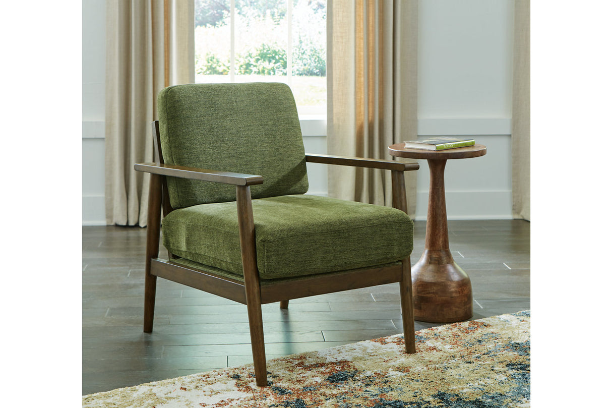 Bixler Olive Sofa and Chair from Ashley - Luna Furniture